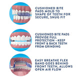 Sleep dental guard for jaw pain relief