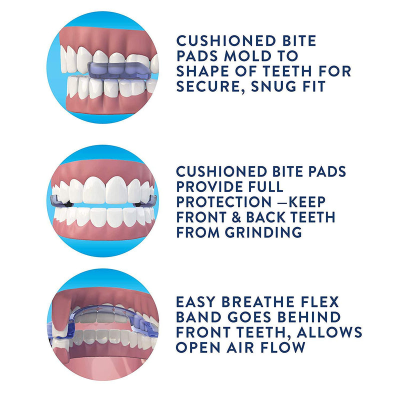Sleep dental guard for jaw pain relief