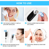 Facial pore cleaner suction tool