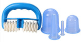 5-in-1 vacuum cupping therapy set | Vacuum roller cupping massager | Anti-cellulite cupping device | Body slimming massage cups | Cupping therapy massage kit | Circulation booster