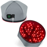 LED scalp massager with red light therapy, red light scalp massager, hair growth scalp massager, scalp massage device with LED light, hair follicle stimulator, scalp therapy massager, portable