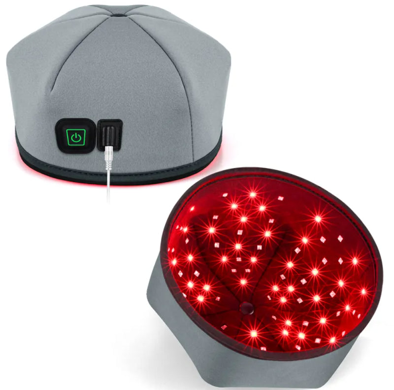 LED scalp massager with red light therapy, red light scalp massager, hair growth scalp massager, scalp massage device with LED light, hair follicle stimulator, scalp therapy massager, portable