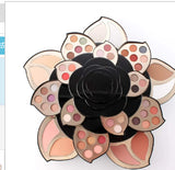 All-in-One Floral Makeup Kit with black floral palette design
