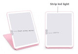 Multifunctional LED makeup mirror with adjustable lighting