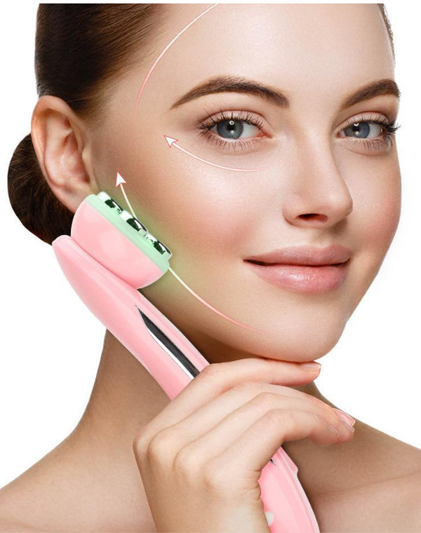 Facial ion beauty device for deep cleansing and anti-aging