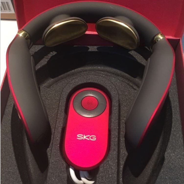 SKG  Red Premium Neck Massager