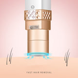 Painless hair removal device for long-lasting results
