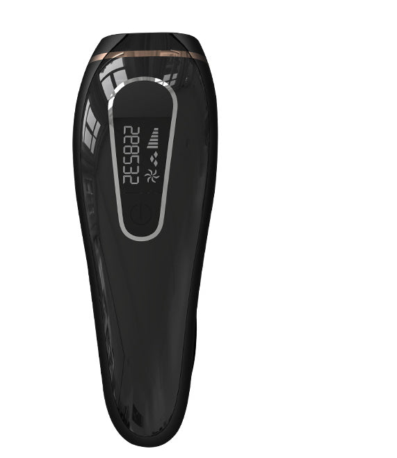 Portable IPL hair removal device for legs, arms, underarms, and bikini area
