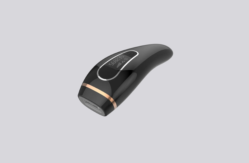 At-home laser hair removal device for face and body