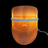 Home LED facial mask for glowing skin