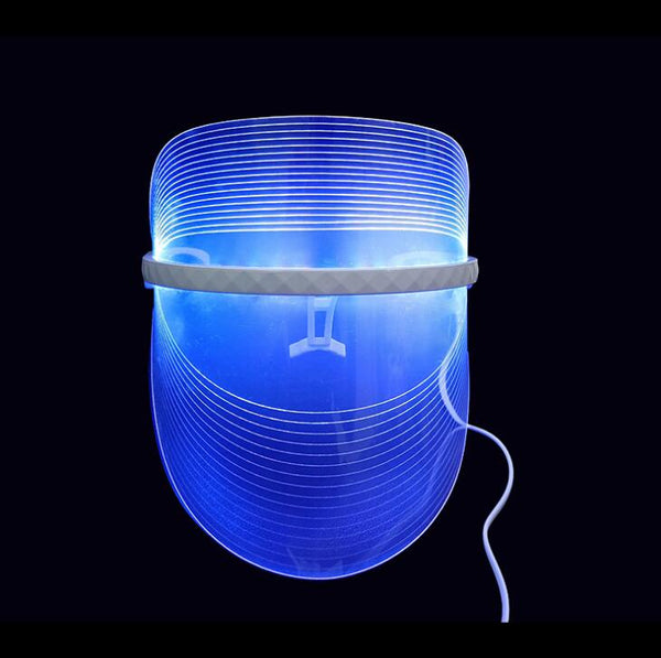 Anti-aging LED facial mask for wrinkle reduction