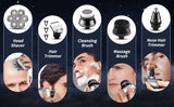 Portable rechargeable bald razor