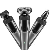 Rechargeable cordless men’s grooming razor