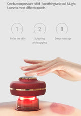 Electric cupping therapy massager | Red light cupping device | Vacuum cupping massager | Portable cupping therapy machine | Rechargeable cupping device | Pain relief cupping massager | Muscle recovery cupping therapy | Deep tissue cupping device | Smart cupping therapy massager