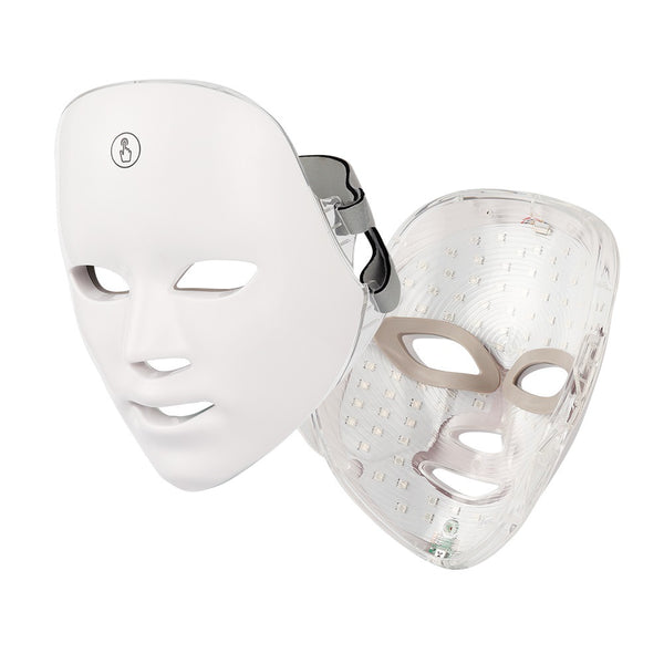 LED facial beauty device for wrinkles and acne