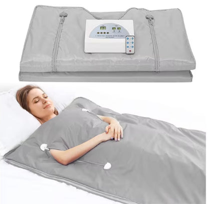 Home Spa Sweat Blanket | Infrared sauna blanket | Detox slimming blanket | Thermal sweat blanket | Portable sauna blanket | Weight loss sauna blanket