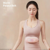 Portable menstrual cramp relief belt with USB charging