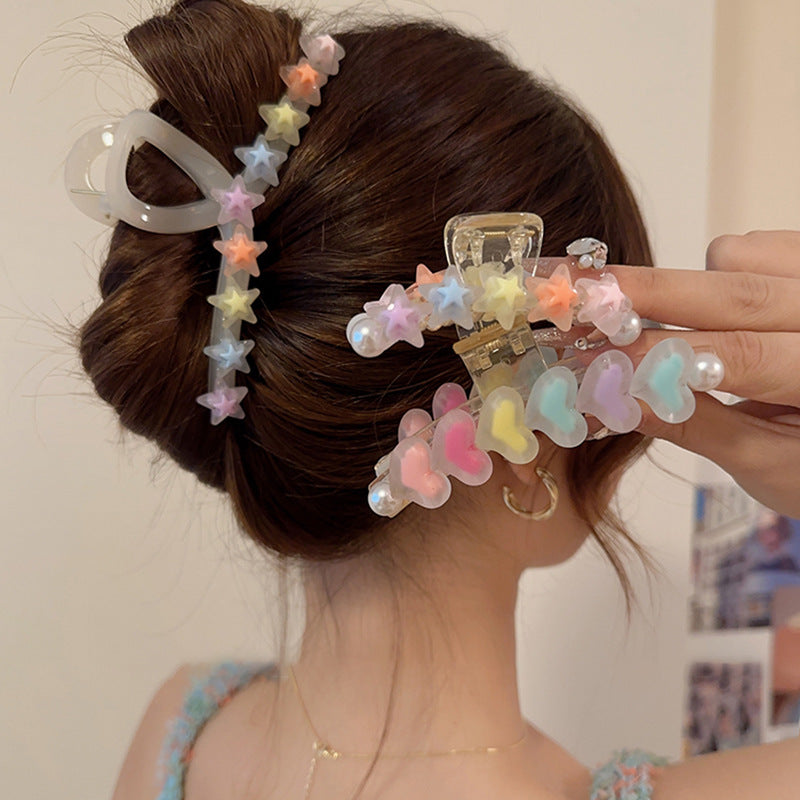 Fashionable star hair accessory for parties and events