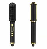 Fast-heating LCD hair styling comb for women